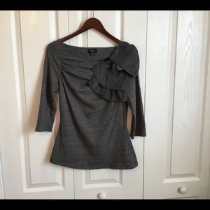 Deletta Anthropologie M 3/4 sleeve shirt
